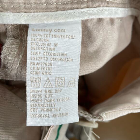 Tommy Hilfiger Women's Khaki Pants Size 10 Loose Cut Relaxed Outdoor Wear - Picture 7 of 10